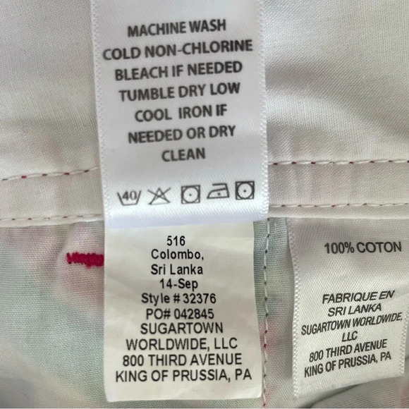 Lilly Pulitzer Callahan pink print shorts 15780 - Picture 6 of 6